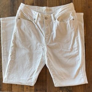 Levi’s Classic Straight White Jeans